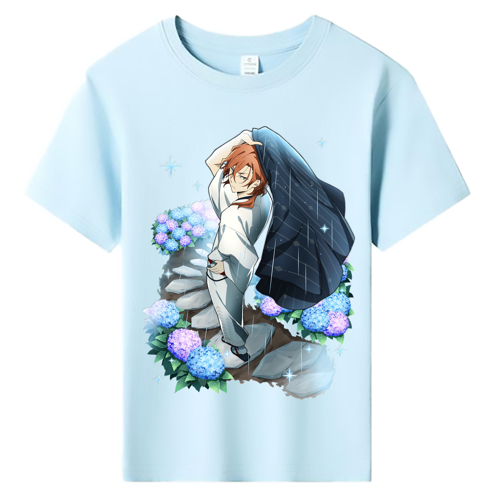 （画像用） 文豪ストレイドッグス Bungo Stray Dogs 綿100％キッズTシャツ（フロントプリント）